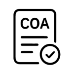 COA or SDS when required