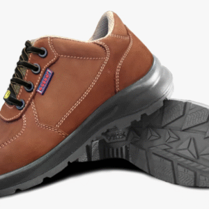 Oscar 168 Esd Brown Lace Up Safety Shoes