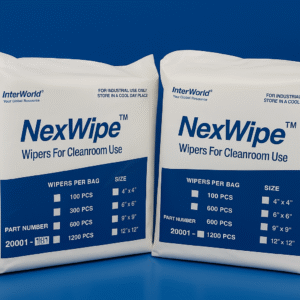 Wipes Polyester Sealed Edge Nexwipe