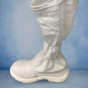 Esd/Cleanroom White (Protective) Booties With Legging