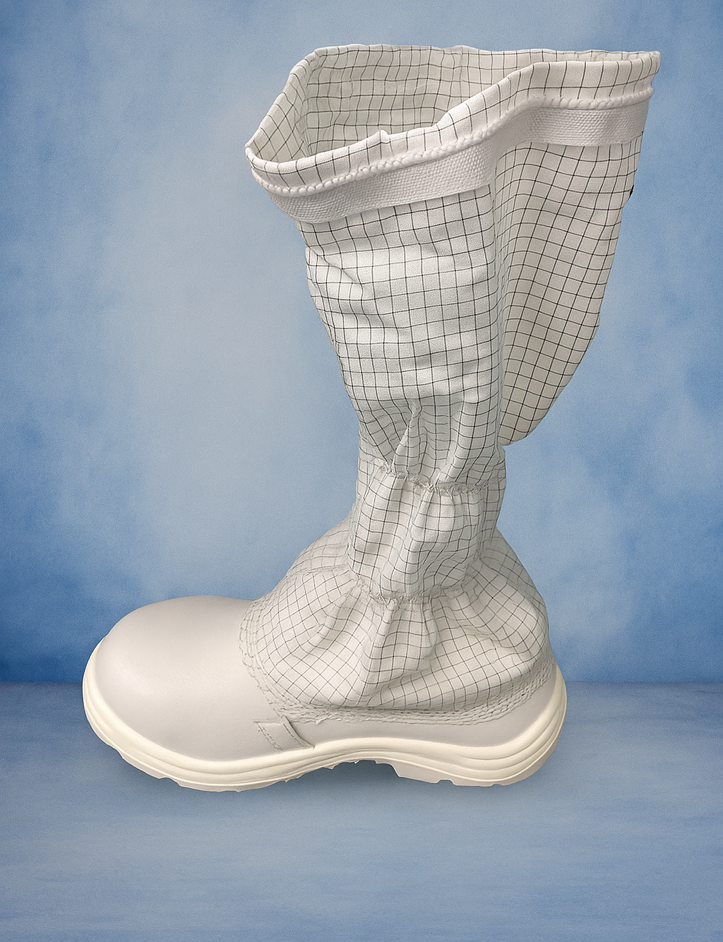 Esd/Cleanroom White (Protective) Booties With Legging