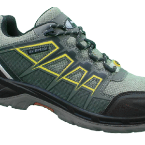 Oscar 125 Khaki Lace Up Low Cut Safety Shoe (ESD)